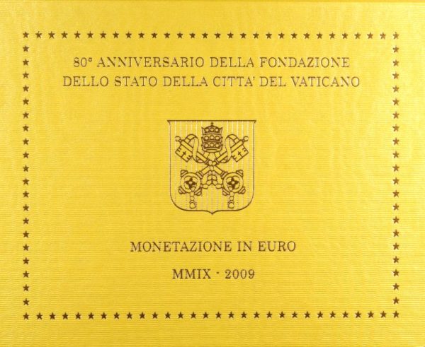 Βατικανό Official Euro Coin Set 2009