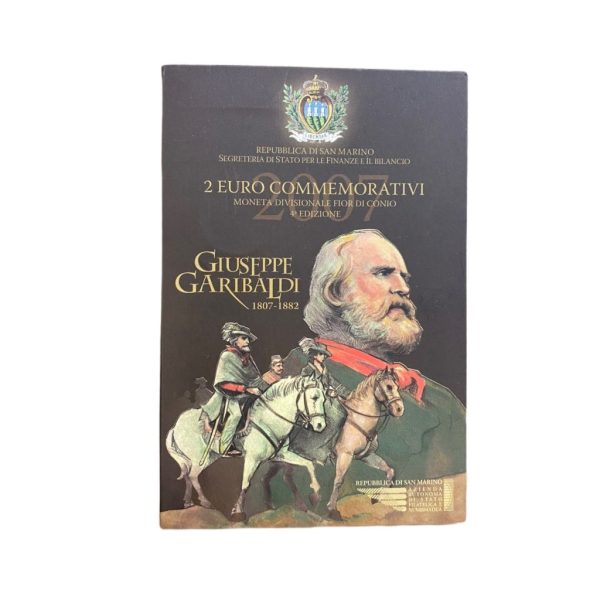 Σαν Μαρινο 2 euro 2007 - Garibaldi Coincard