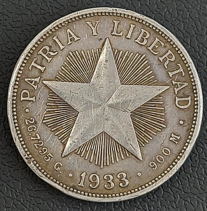 Cuba 1 Peso 1933