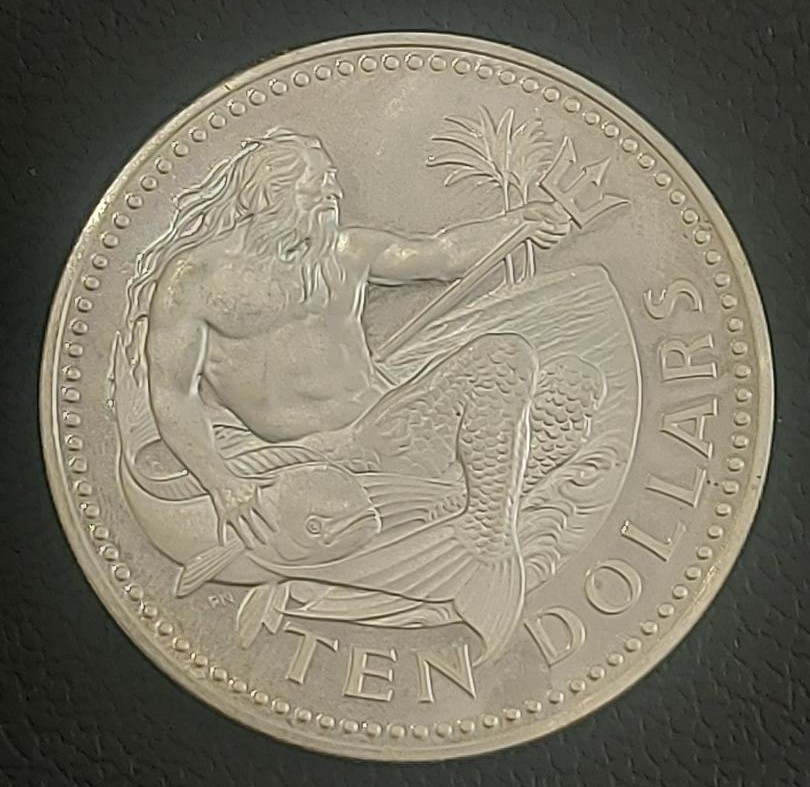 Barbados 10 Dollars 1976