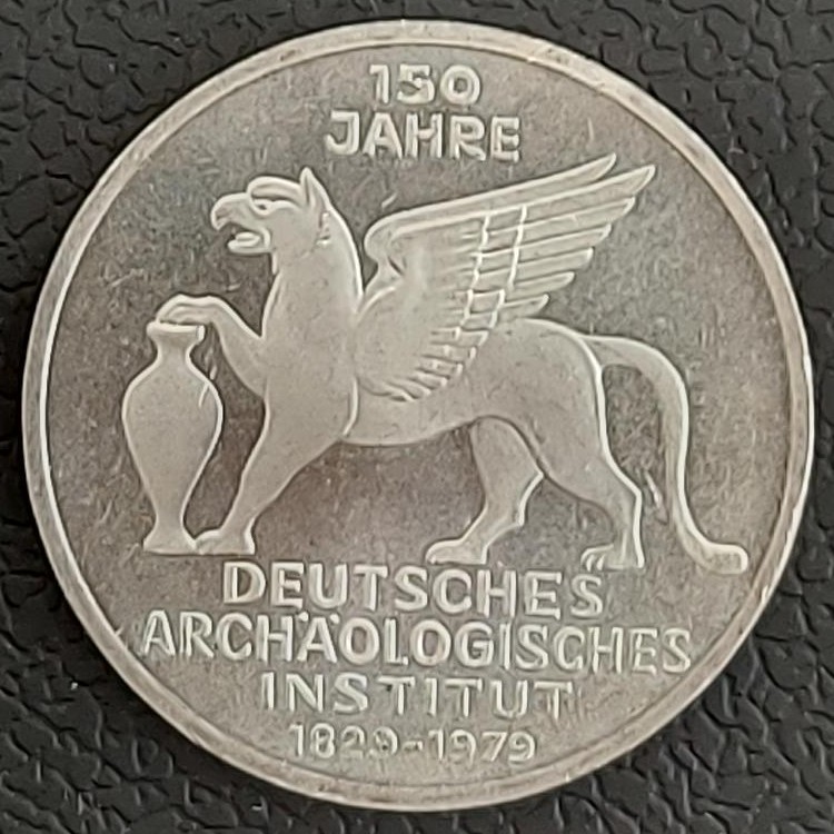 Germany 5 Mark 1979 German Archaeological Institute Ασημενιο
