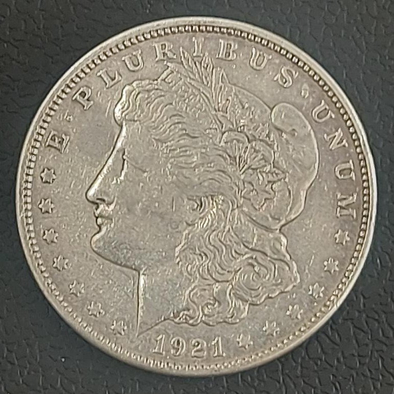 USA Morgan Silver Dollar 1921