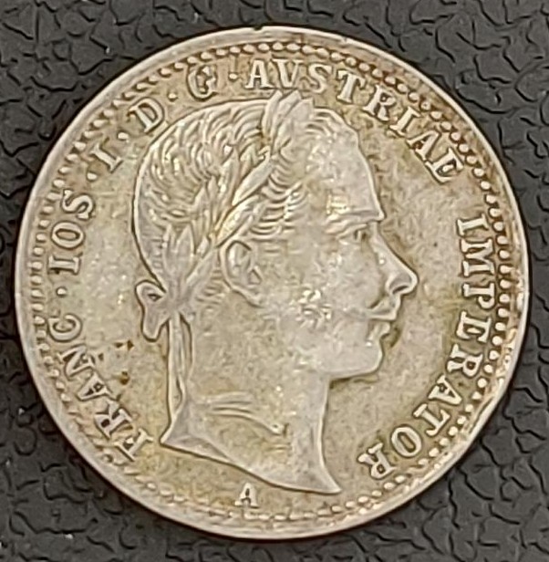 Austrian Empire 1/4 Florin 1862