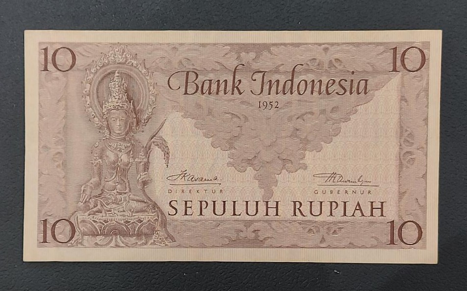 Indonesia 10 Rupiah 1952
