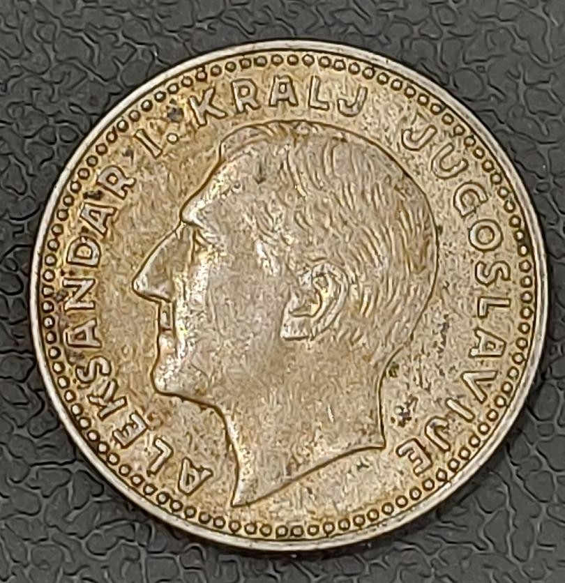 Yugoslavia 10 Dinara 1931 Silver