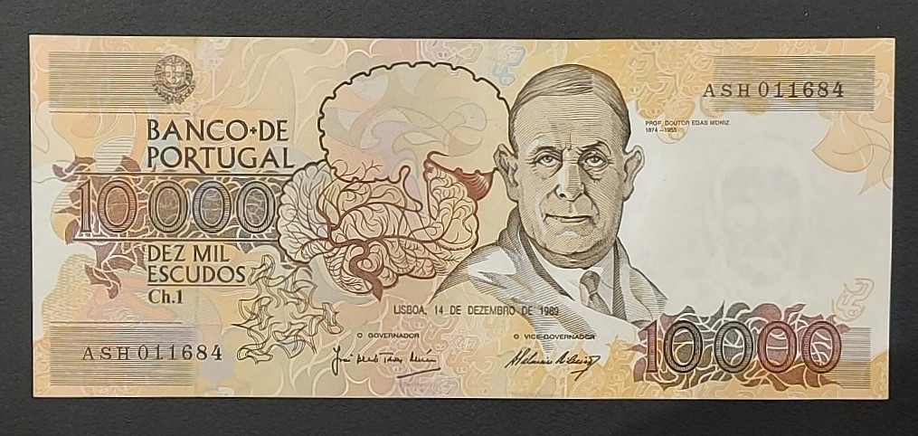 Portugal 10000 Escudos 1989
