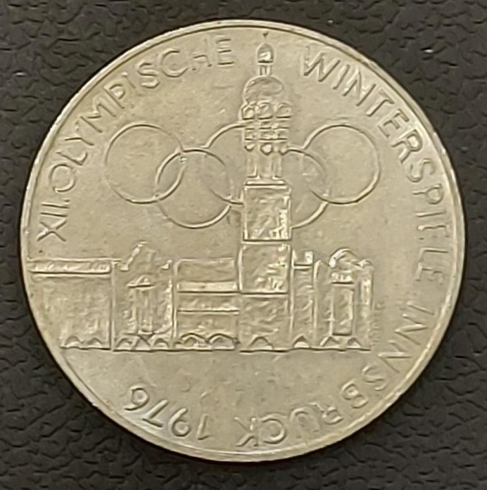 Austria 100 Schilling 1976 Silver