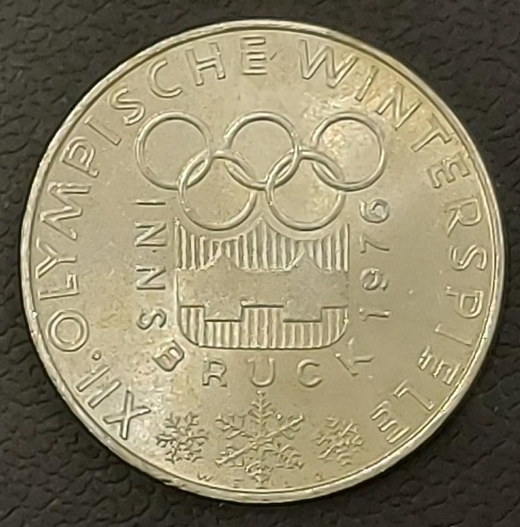 Austria 100 Schilling 1976 Silver