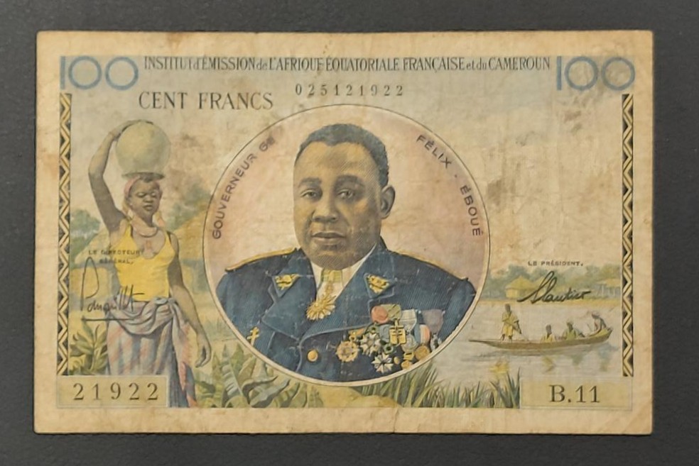 Equatorial African States Cameroun 100 Francs 1961
