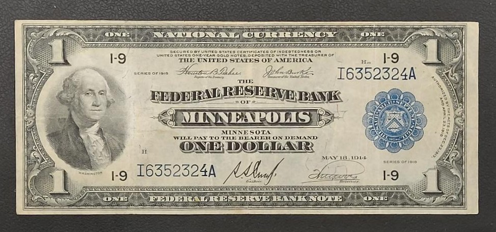 United States 1 Dollar 1914 Minneapolis