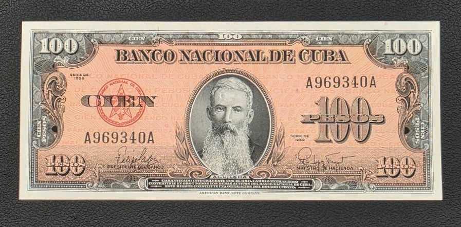 Cuba 100 Pesos 1959
