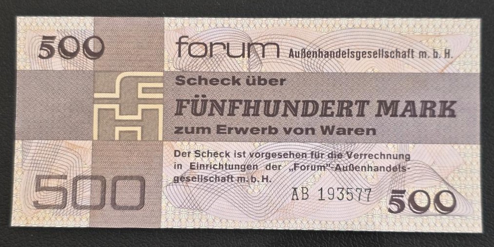 Germany (DDR) 500 Mark 1979