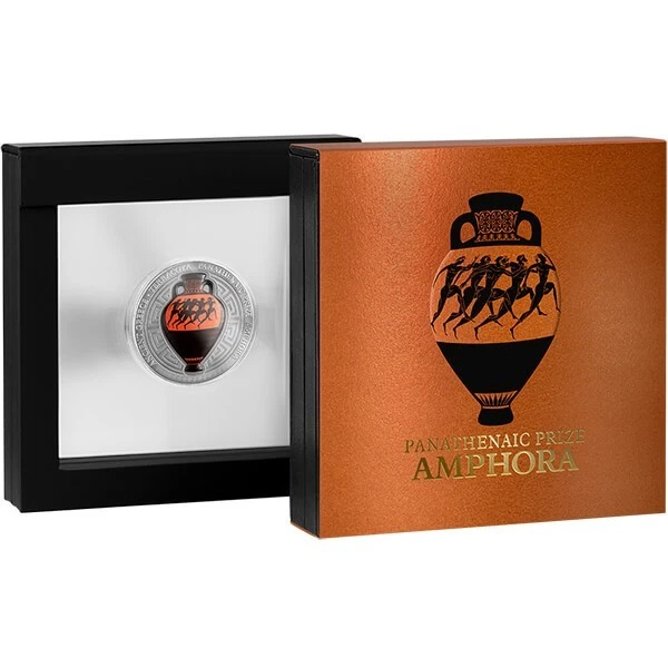 Ghana Panathenaic Prize Amphora 2 oz Silver 2022