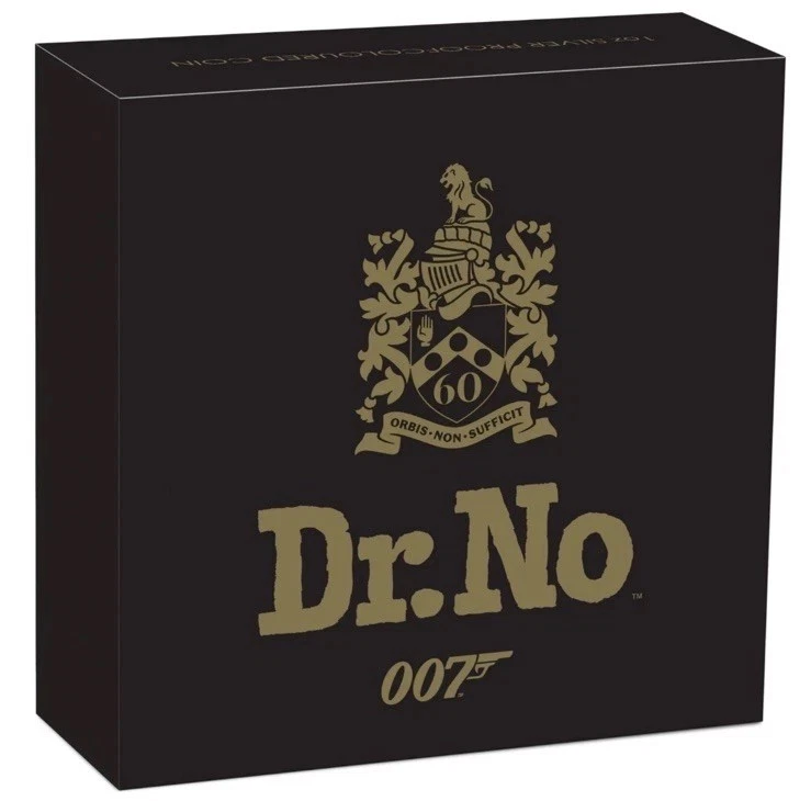 Australia James Bond Dr. NO 1 Dollar 2022 Silver 1oz