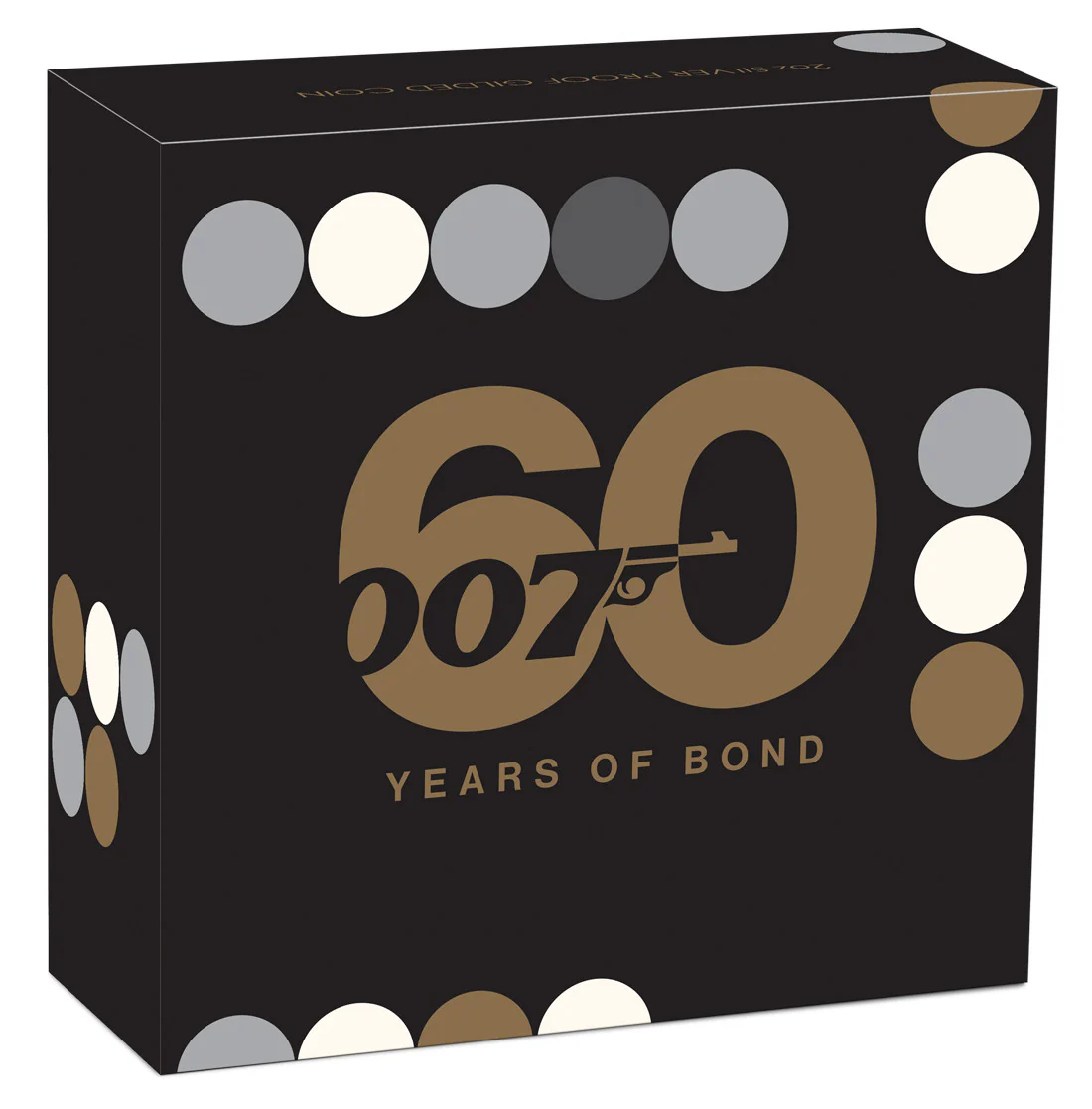 Tuvalu 60 Years of Bond 2 Dollars 2022 Silver 2oz