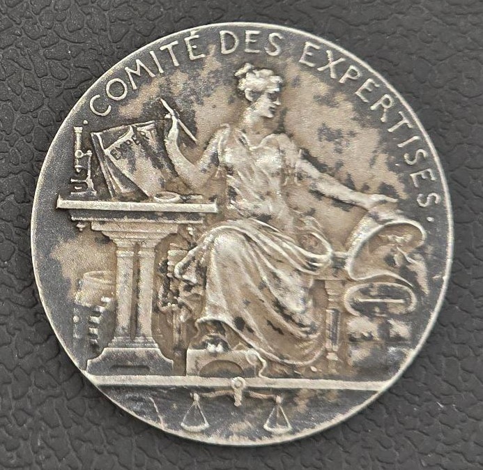 France Silver Medal 1822 Comite Des Expertises