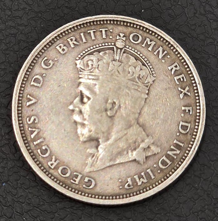 Australia 1 Florin 1927 George V (Opening of old Parliament House)